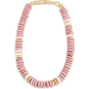 قلادة لاغونا للنساء من ليزي فورتوناتو، وردي فاتح، مقاس واحد in Kuwait