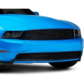 Pony Delete Lower Grille; Black Compatible with 10-12 Mustang GT in Saudi Arabia