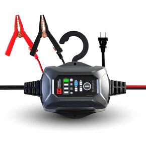 Schumacher Electric Rugged 2A Car Battery Charger and Maintainer, 3-in-1 Solution, for 6V/12V Power Sport, Automotive, and Marine Batteries, SC1678 in Kuwait