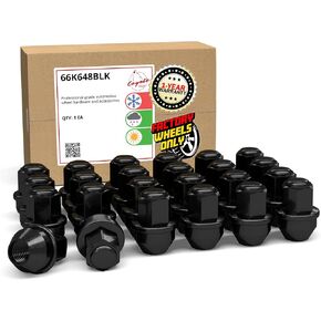 Wheel Accessories Parts 24 Pcs 14mm 1.50 14x1.50 Thread ACPZ-1012-B | 611-008 1.66" Long OEM Style Lug Nuts Chrome 7/8" Hex Fits 2015 + Ford F150 Expedition Lincoln Navigator | F150 Lightening in Kuwait