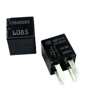 10 قطعة/الوحدة التتابع 13846085 12 فولت 20A 4 دبابيس مرحل السيارة HFV11 12-H-R(224) in Kuwait