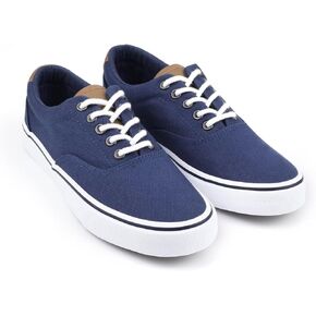 ANTLULU Mens Canvas Shoes Low Top Fashion Sneakers Lace Up Casual Shoes in Kuwait