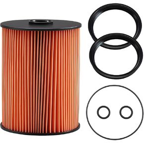 Fuel Filter Kit with 2 Seals and 3 O-rings Compatible with Mini Cooper 1.6L L4 Replace#: 16146757196 in Kuwait