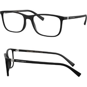 DOLCE & GABBANA DG5027 Pillow Shape Lettering Logo Acetate Eyeglasses with Luxury Eyewear Kit in Kuwait