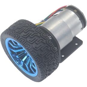 High Torque Gear Motor JGB37-520 Encoder Motor, Smart Car Motor DC12V Small Car Plane Model Engine Kit, Low Speed Geared Motor (Color : 12v, Size : 330RPM) in Kuwait