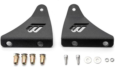 WeiSen 52" Curved LED Light Bar Upper Windshield Mounting Brackets Compatible with Toyota Tacoma 2005-2023 in Saudi Arabia