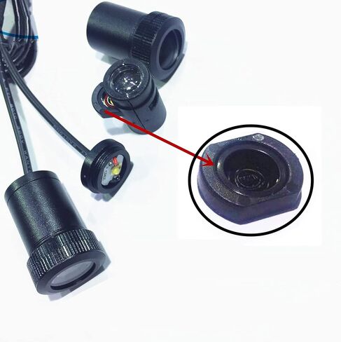 Custom Logo Slides for Wired LED Projection Shadow Car Door Welcome Light DIY Step Light in Kuwait