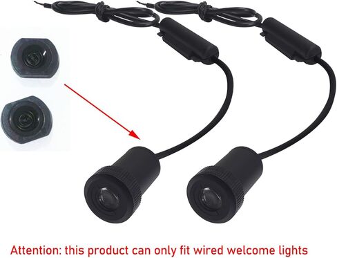 Custom Logo Slides for Wired LED Projection Shadow Car Door Welcome Light DIY Step Light in Kuwait