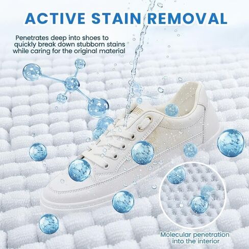 White Shoe Cleaner Cream, Multipurpose White Shoes Clean Cream With Built-in Sponge, White Shoes Clean Cream in Saudi Arabia