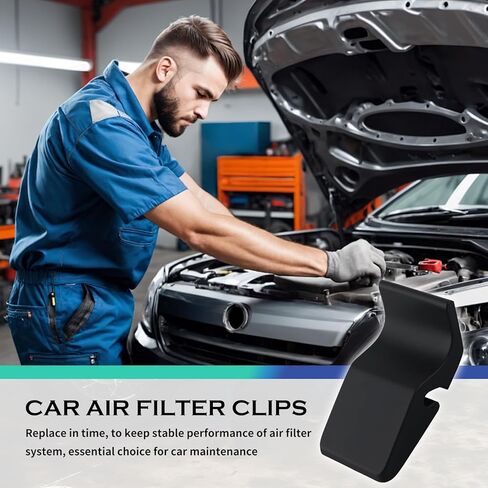 2PCS Car Air Filter Clips OEM#17219-P65-000,Car Air Cleaner Accessory Clip Compatible with Honda Insight Accord Fit,Portable Airs Filter Housing Clip Cars Accessories in Kuwait