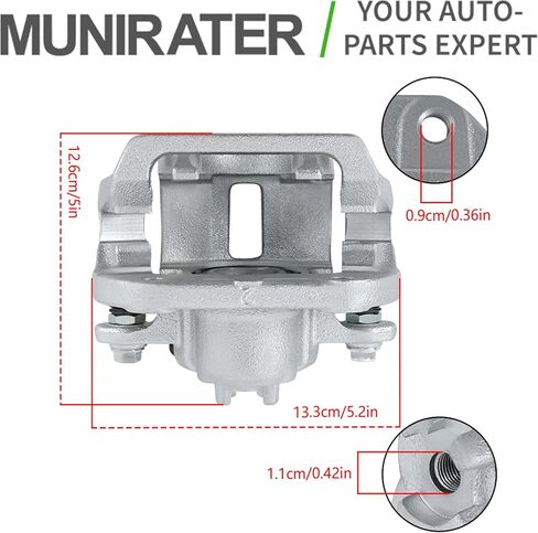munirater 43018SJCA00 19-B2928A 43019SJCA00 19-B2929A استبدال الفرجار الخلفي الأيسر والأيمن لـ 2006-2014 Ridgeline 3.5L in Saudi Arabia