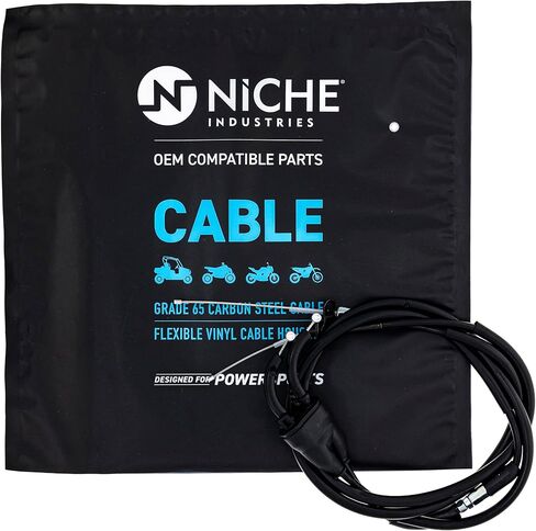 NICHE Push Pull Throttle Cable for Yamaha TTR125E TTR125L TTR125LE 1B2-26302-00-00 in Saudi Arabia