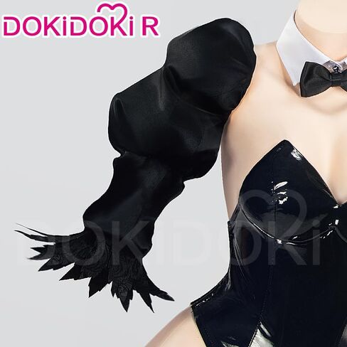 كيرا كيرا الأرنب 2B تأثيري حلي جوارب مجموعة كاملة Doki-R Yorha رقم 2 نوع B الزي الرسمي الأسود الزي in Saudi Arabia
