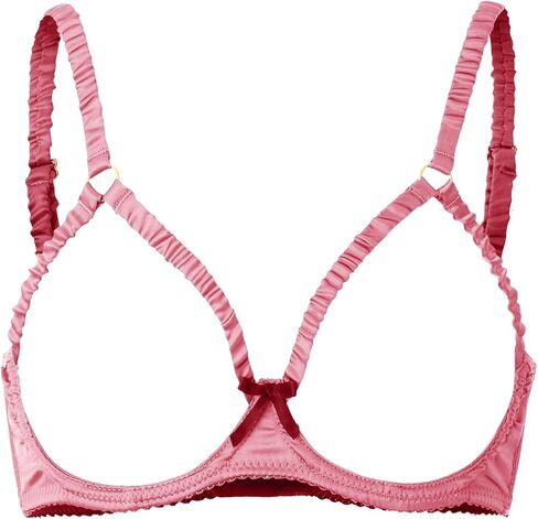 Elara Silky Bra Blue Bra Quarter Cup Design Lingerie for Special Occasions in Saudi Arabia