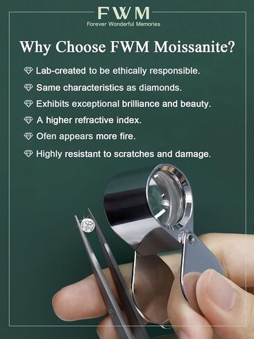 Moissanite Sparkly Dainty Pendant Necklace for Women, Eye/Toi Et Moi Design, Solid 925 Sterling Silver, 16"/18"/20" Adjustable, Anniversary Birthday Christmas Mothers Day Jewelry Gifts for Mom Wife in Saudi Arabia