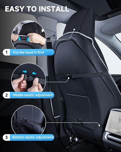 غطاء مقعد سيارة من النيوبرين المقاوم للماء مع أحزمة مقاعد ممتدة ومنصات صندوقية لمسند الذراع، واقي مقعد عالمي مقاوم للتعرق وغير قابل للانزلاق لمرحلة ما بعد صالة الألعاب الرياضية والجري والتقاطع واليوجا وحماية الحيوانات الأليفة (أسود، عبوة واحدة) in Kuwait