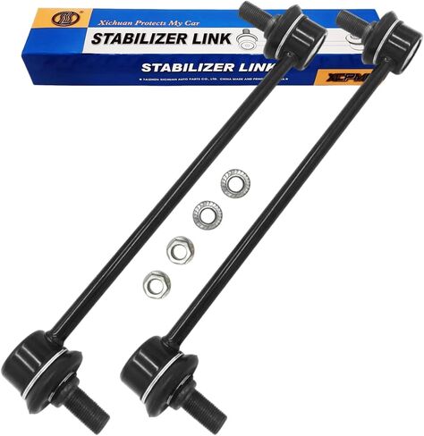 XCPMC Front Sway Stabilizer Bar End Link Kit 2 Pcs Left & Right｜Replacement For 2007-2019 Lexus RX350 2010-2019 RX450h 2001-2019 Highlander 2009-2015 Venza｜Replace OE#: K90344 Black in Kuwait