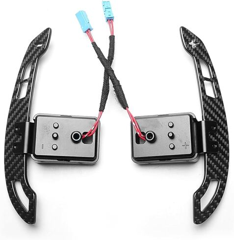 Glossy Carbon Fiber Magnetic Paddles Shifter for BMW 1-5 7 Series F20 F22 F30 F32 F46 F80 G20 G30 G80 F83 F87, for Mini F55/F56/F57/F60 and Supra A90 MK5 Steering Wheel Accessories (Glossy Type 6) in Kuwait