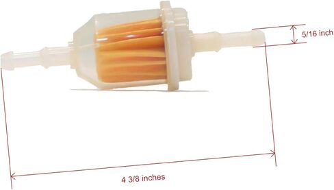 New Fuel Filter fits John Deere ZTrak Z535M Z540M Z345R Z355R Z375R Z535R Z540R in Saudi Arabia
