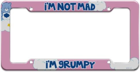 GRAPHICS & MORE Care Bears Grumpy Bear License Plate Tag Frame in Saudi Arabia