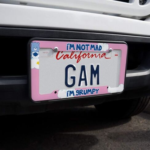 GRAPHICS & MORE Care Bears Grumpy Bear License Plate Tag Frame in Saudi Arabia