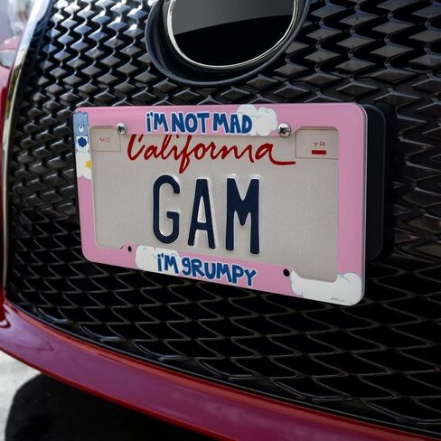 GRAPHICS & MORE Care Bears Grumpy Bear License Plate Tag Frame in Saudi Arabia