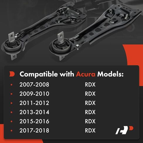 A-Premium 2 x Rear Suspension Control Arm, with Bushing, Compatible with Acura RDX 2007-2018 in Saudi Arabia
