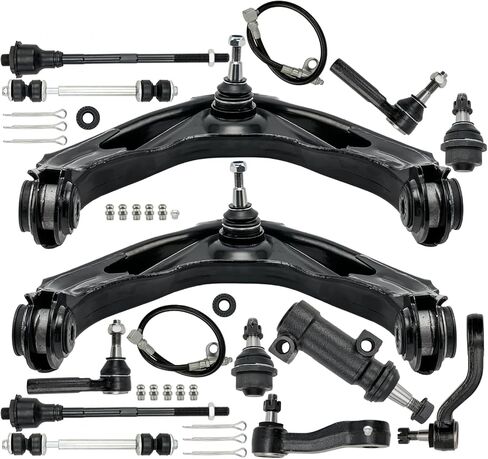 KAC Front Upper Control Arm Front Suspension Kit Fit for Chevy Silverado GMC Sierra 1500 2500 3500 HD Automotive Replacement Control Arm CK620054 K6693 13pcs in Saudi Arabia
