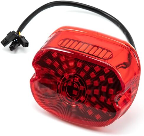 Motorcycle LED Brake Tail Light License Plate Lamp For Davidson Dyna Sportster 883 1200 Road King Glide Electra Heritage Sportster 883 1200 XL Touring Road Electra Glide FLHT FLHTCI Dyna (Red) in Saudi Arabia