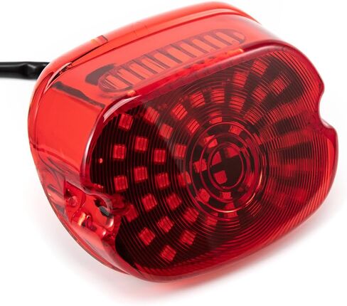 Motorcycle LED Brake Tail Light License Plate Lamp For Davidson Dyna Sportster 883 1200 Road King Glide Electra Heritage Sportster 883 1200 XL Touring Road Electra Glide FLHT FLHTCI Dyna (Red) in Saudi Arabia