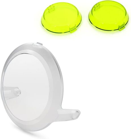 3PIC Headlight Foglight Light Protector Covers For Husqvarna Norden 901 2022 2023 Norden 901 Green Clear Color in Kuwait