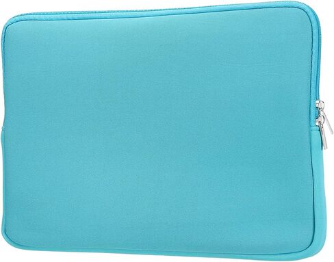 Laptop Case - Polyester Computer Sleeve Carrying Bag Waterproof Laptop Protective Cover for 17" Notebook, Blue in Kuwait