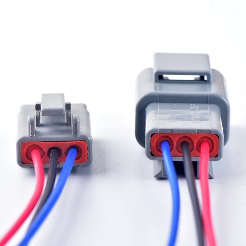 3 Pin Automotive Sealed Electric Plug Male Female Waterproof Connector Wire Harness DTM Series DTM06-3S DTM04-3P in Saudi Arabia