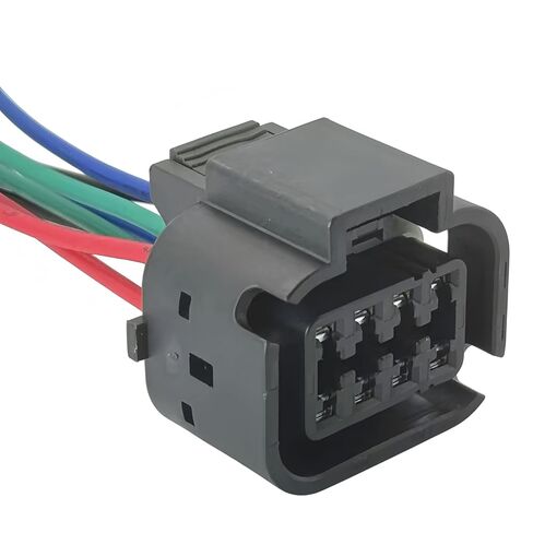 Headlight Connector Adapter Harness (8-Pin) for 2014-2016 Hyundai Elantra Sedan, Halogen to LED DRL Conversion, Plug-and-Play; Excludes Elantra GT & Coupe in Saudi Arabia