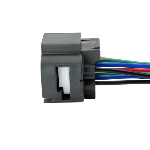 Headlight Connector Adapter Harness (8-Pin) for 2014-2016 Hyundai Elantra Sedan, Halogen to LED DRL Conversion, Plug-and-Play; Excludes Elantra GT & Coupe in Saudi Arabia