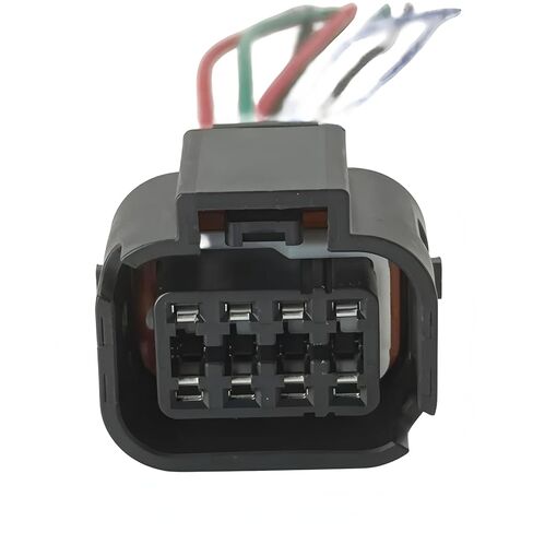 Headlight Connector Adapter Harness (8-Pin) for 2014-2016 Hyundai Elantra Sedan, Halogen to LED DRL Conversion, Plug-and-Play; Excludes Elantra GT & Coupe in Saudi Arabia