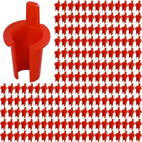 BBTO 200-Pack 5/16 Inch Anti-Short Bushing Electrical Anti Short Bushing Red Head MC/BX Cable bushing for 14/2-12/2 MC Wire in Kuwait