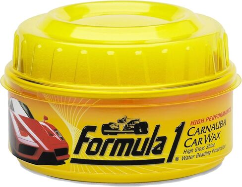 Formula 1 Carnauba Liquid Car Wax – Carnauba Wax for High-Gloss Shine – 12 Months Protection Car Polish – Car Wax Polish with Advanced Micro Polishers – Car Detailing Supplies (16 oz) in Saudi Arabia