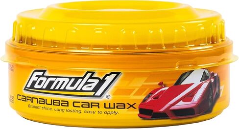 Formula 1 Carnauba Liquid Car Wax – Carnauba Wax for High-Gloss Shine – 12 Months Protection Car Polish – Car Wax Polish with Advanced Micro Polishers – Car Detailing Supplies (16 oz) in Saudi Arabia
