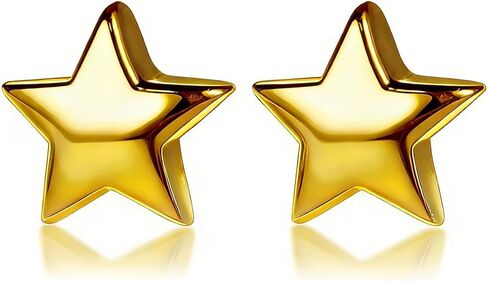 أقراط النجمة حلق النجمة 925 أقراط النجمة الصغيرة من الفضة الاسترليني in Kuwait