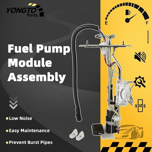 E2237S Fuel Pump Module Assembly with Sending Unit Compatible with Ford F150 1997-2003, F250 1999, F150 Heritage 2004 4.2L V6, 4.6L 5.4L V8 Replace OE XL3Z9H307AA XL3Z9H307AB in Kuwait