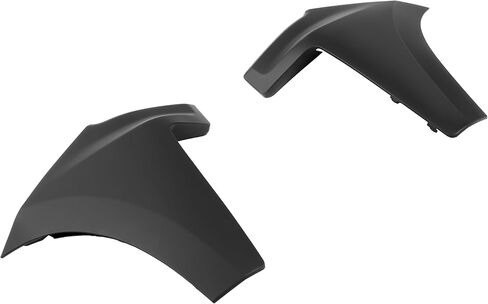 Bumper End Cap Compatible with 2019-2022 Chevy Silverado 1500 Replacement for 84658017 84658018 GM1016110 GM1017110 Plastic Matte Black Painted Pair in Kuwait