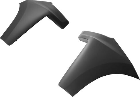 Bumper End Cap Compatible with 2019-2022 Chevy Silverado 1500 Replacement for 84658017 84658018 GM1016110 GM1017110 Plastic Matte Black Painted Pair in Kuwait