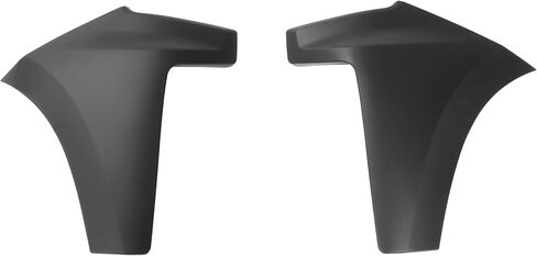 Bumper End Cap Compatible with 2019-2022 Chevy Silverado 1500 Replacement for 84658017 84658018 GM1016110 GM1017110 Plastic Matte Black Painted Pair in Kuwait
