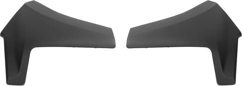 Bumper End Cap Compatible with 2019-2022 Chevy Silverado 1500 Replacement for 84658017 84658018 GM1016110 GM1017110 Plastic Matte Black Painted Pair in Kuwait