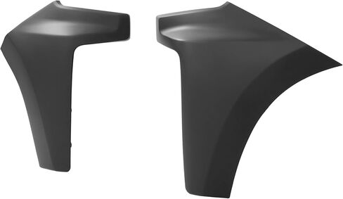 Bumper End Cap Compatible with 2019-2022 Chevy Silverado 1500 Replacement for 84658017 84658018 GM1016110 GM1017110 Plastic Matte Black Painted Pair in Kuwait