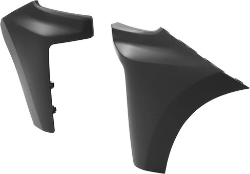 Bumper End Cap Compatible with 2019-2022 Chevy Silverado 1500 Replacement for 84658017 84658018 GM1016110 GM1017110 Plastic Matte Black Painted Pair in Kuwait
