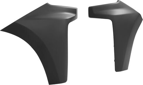 Bumper End Cap Compatible with 2019-2022 Chevy Silverado 1500 Replacement for 84658017 84658018 GM1016110 GM1017110 Plastic Matte Black Painted Pair in Kuwait