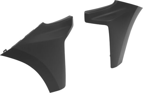 Bumper End Cap Compatible with 2019-2022 Chevy Silverado 1500 Replacement for 84658017 84658018 GM1016110 GM1017110 Plastic Matte Black Painted Pair in Kuwait