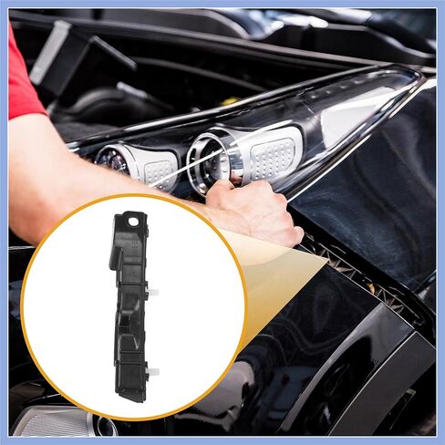 Bumper Support Bracket No.865143S000 - Right Passenger Side Bumper Bracket - for Hyundai Sonata 2011-2015 ABS Plastic Black - 1 Pc Stable in Kuwait